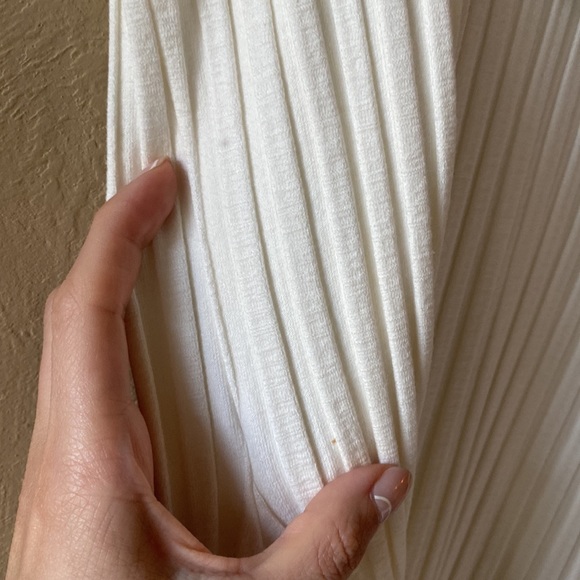 NWT Simon Miller Akuma Skirt Ribbed Knit Maxi M Macadamia - Picture 13 of 15